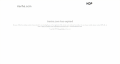 Desktop Screenshot of iranha.com